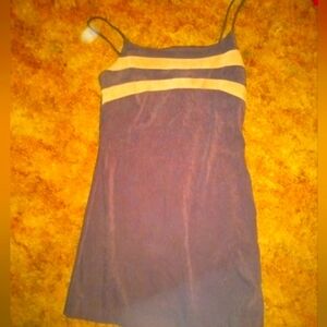 Toska Spaghetti Strap Velveteen Summer Dress With Tags